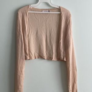 Cropped Cardigan Set